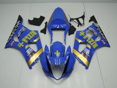 Carénage GSXR 1000 K3 03-04 - Bleu Rizla