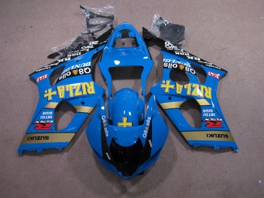 Carénage GSXR 1000 K3 03-04 - Bleu Rizla Q8 Oils