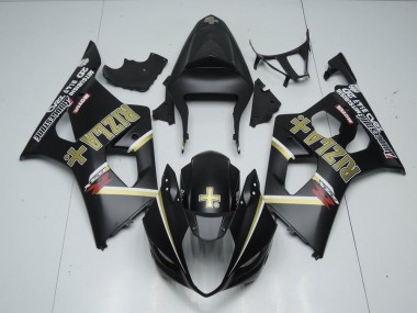 Carénage GSXR 1000 K3 03-04 - Noir Mat Rizla