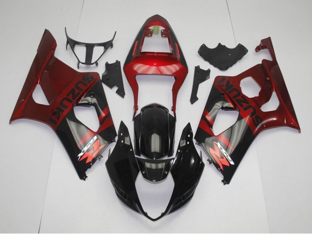 Carénage GSXR 1000 K3 03-04 - Noir Rouge Carénage GSXR 1000 K3 03-04 - Noir Rouge