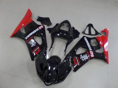 Carénage GSXR 1000 K3 03-04 - Noir et Rouge