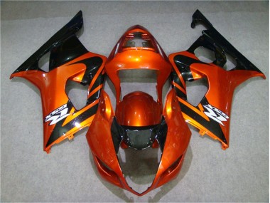 Carénage GSXR 1000 K3 03-04 - Orange Noir