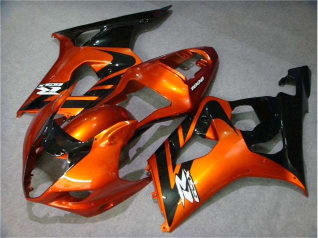 Carénage GSXR 1000 K3 03-04 - Orange Noir Carénage GSXR 1000 K3 03-04 - Orange Noir