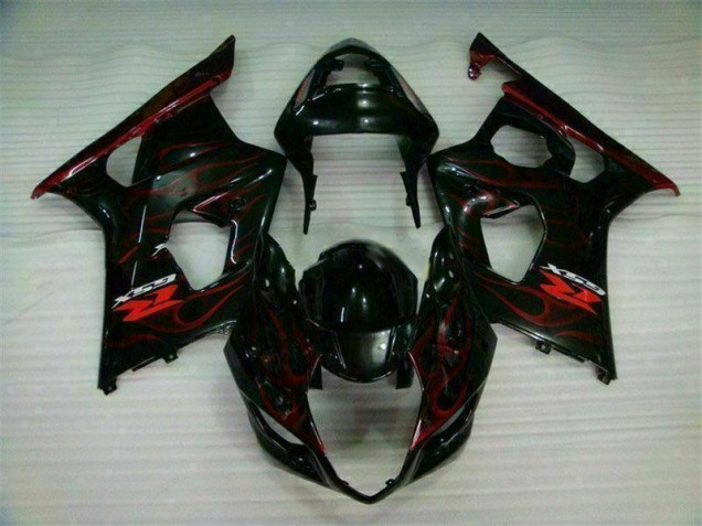 Carénage GSXR 1000 K3 03-04 - Rouge Flamme