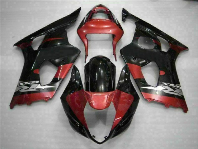 Carénage GSXR 1000 K3 03-04 - Rouge Noir Carénage GSXR 1000 K3 03-04 - Rouge Noir