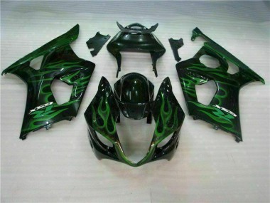 Carénage GSXR 1000 K3 03-04 - Vert Noir