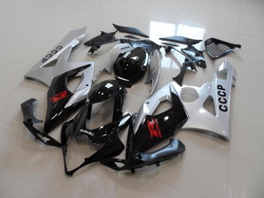 Carénage GSXR 1000 K5 05-06 - Argent Noir
