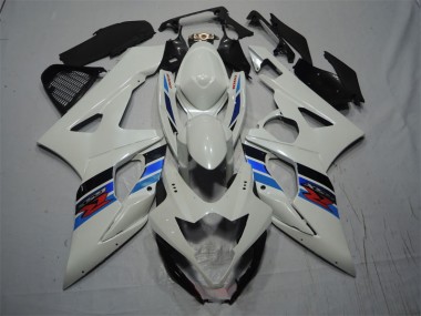 Carénage GSXR 1000 K5 05-06 - Blanc Bleu