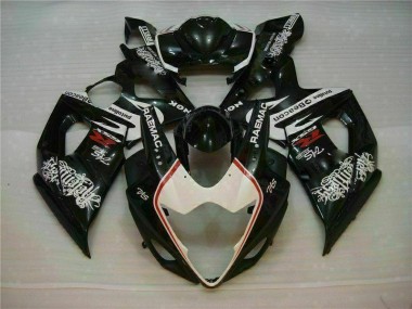 Carénage GSXR 1000 K5 05-06 - Blanc Noir