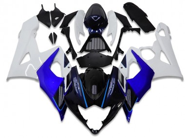 Carénage GSXR 1000 K5 05-06 - Bleu Blanc