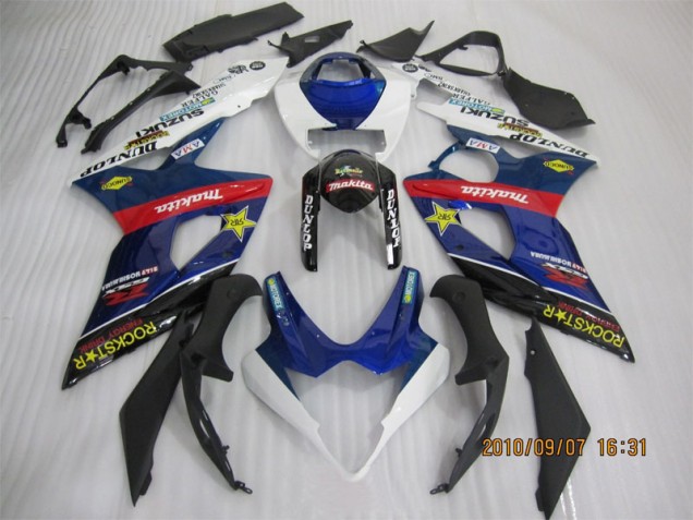 Carénage GSXR 1000 K5 05-06 - Bleu Noir Rockstar Carénage GSXR 1000 K5 05-06 - Bleu Noir Rockstar