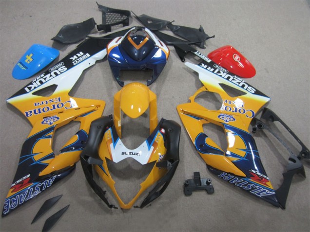 Carénage GSXR 1000 K5 05-06 - Jaune Bleu Corona Extra Carénage GSXR 1000 K5 05-06 - Jaune Bleu Corona Extra