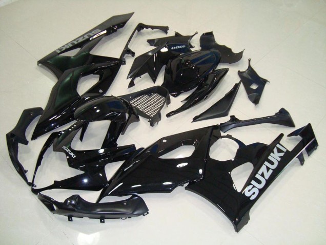 Carénage GSXR 1000 K5 05-06 - Noir Argent Décalque