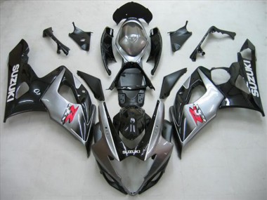 Carénage GSXR 1000 K5 05-06 - Noir Argent Gris