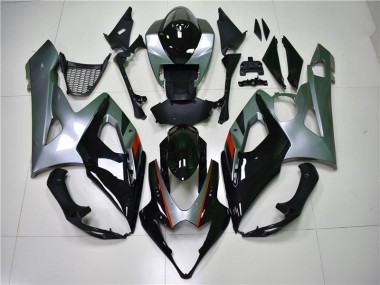 Carénage GSXR 1000 K5 05-06 - Noir Argent