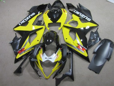 Carénage GSXR 1000 K5 05-06 - Noir Jaune