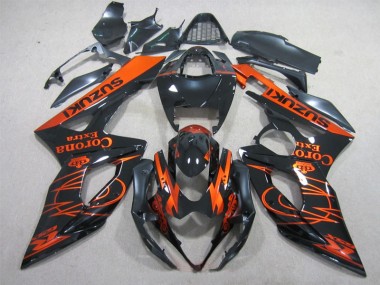 Carénage GSXR 1000 K5 05-06 - Noir Orange Corona Extra
