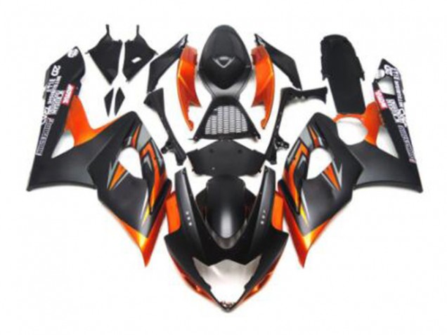 Carénage GSXR 1000 K5 05-06 - Noir Orange Carénage GSXR 1000 K5 05-06 - Noir Orange