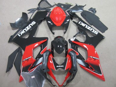 Carénage GSXR 1000 K5 05-06 - Noir Rouge