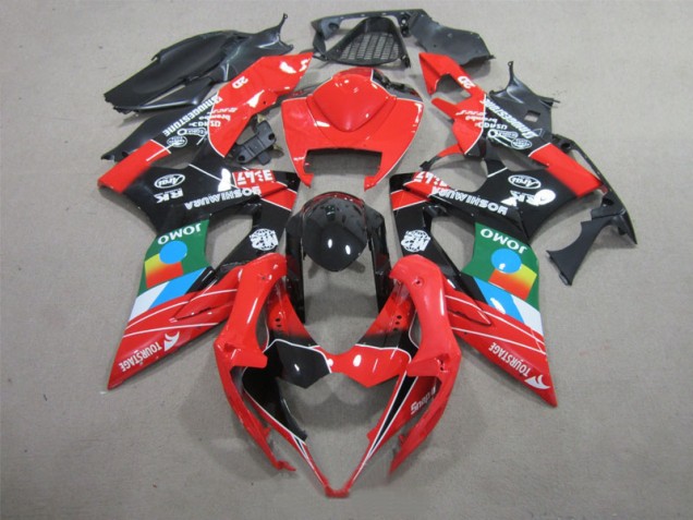 Carénage GSXR 1000 K5 05-06 - Noir Rouge Vert Carénage GSXR 1000 K5 05-06 - Noir Rouge Vert
