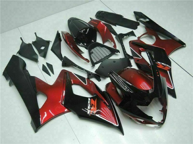 Carénage GSXR 1000 K5 05-06 - Rouge Noir Carénage GSXR 1000 K5 05-06 - Rouge Noir