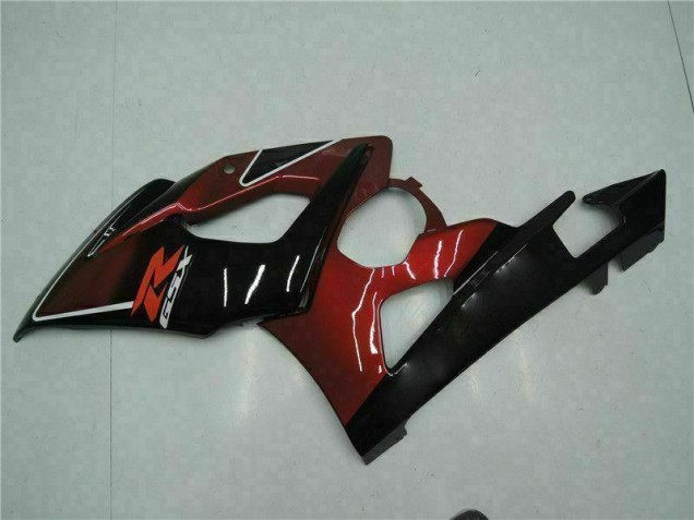 Carénage GSXR 1000 K5 05-06 - Rouge Noir Carénage GSXR 1000 K5 05-06 - Rouge Noir