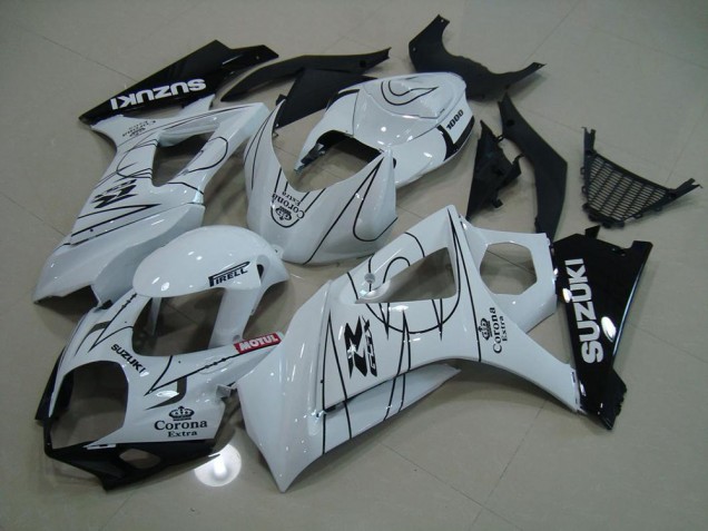 Carénage GSXR 1000 K7 07-08 - Blanc Corona