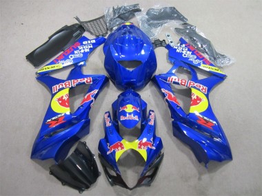 Carénage GSXR 1000 K7 07-08 - Bleu Red Bull