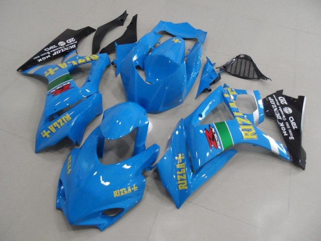 Carénage GSXR 1000 K7 07-08 - Bleu Rizla Courses Carénage GSXR 1000 K7 07-08 - Bleu Rizla Courses