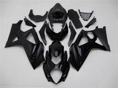 Carénage GSXR 1000 K7 07-08 - Brillant Noir Mat