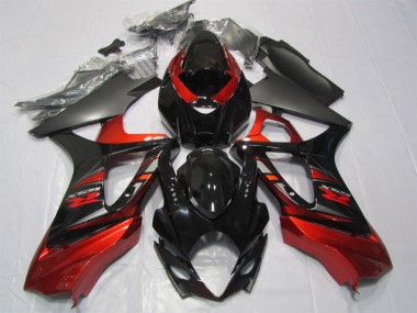 Carénage GSXR 1000 K7 07-08 - Noir Rouge