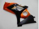Carénage GSXR 1000 K7 07-08 - Orange Noir Carénage GSXR 1000 K7 07-08 - Orange Noir