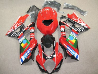 Carénage GSXR 1000 K7 07-08 - Rouge Noir