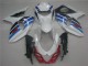 Carénage GSXR 1000 K9 09-16 - Blanc Bleu Carénage GSXR 1000 K9 09-16 - Blanc Bleu