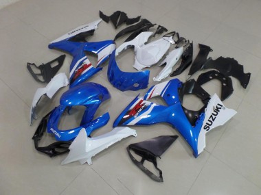 Carénage GSXR 1000 K9 09-16 - Bleu Blanc