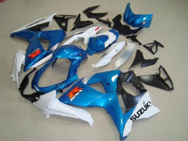 Carénage GSXR 1000 K9 09-16 - Bleu et Blanc Style OEM