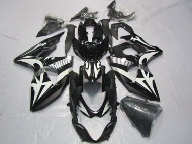 Carénage GSXR 1000 K9 09-16 - Noir Blanc