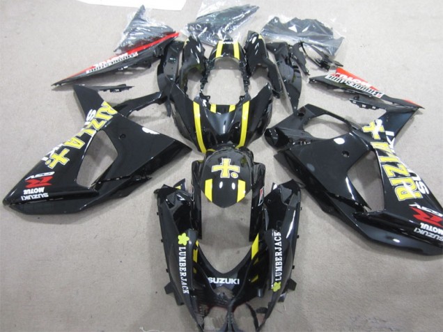 Carénage GSXR 1000 K9 09-16 - Noir Rizla Lumber Jack