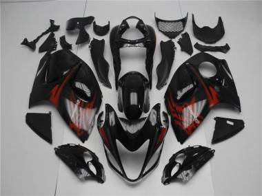 Carénage GSXR 1300 Hayabusa 08-19 - Noir Rouge