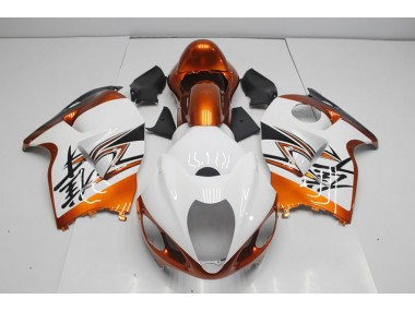 Carénage GSXR 1300 Hayabusa 96-07 - Blanc Orange