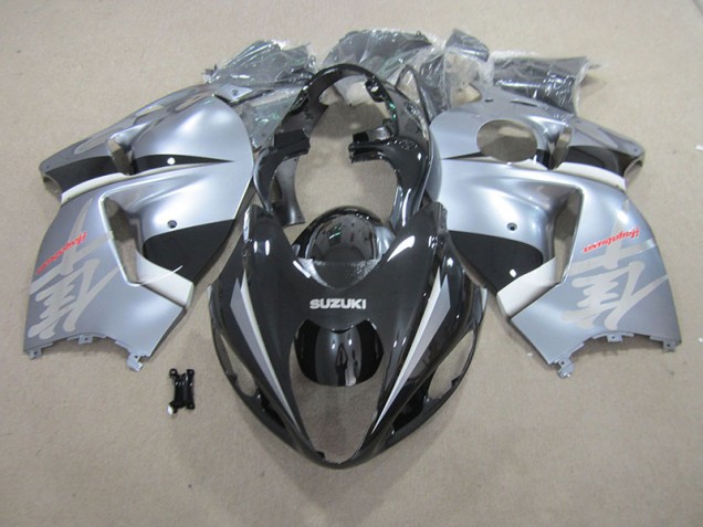 Carénage GSXR 1300 Hayabusa 96-07 - Noir Argent Carénage GSXR 1300 Hayabusa 96-07 - Noir Argent