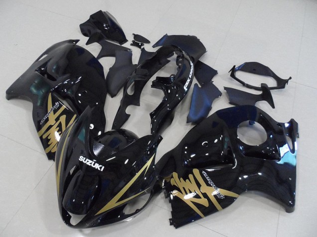 Carénage GSXR 1300 Hayabusa 96-07 - Noir Or Décalque Carénage GSXR 1300 Hayabusa 96-07 - Noir Or Décalque