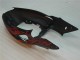 Carénage GSXR 1300 Hayabusa 96-07 - Noir Rouge Flamme