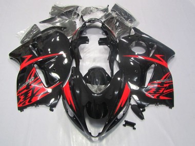 Carénage GSXR 1300 Hayabusa 96-07 - Noir Rouge