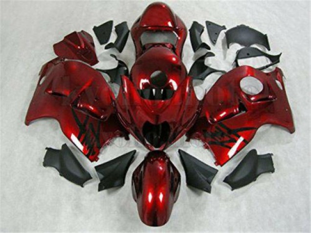 Carénage GSXR 1300 Hayabusa 96-07 - Rouge Noir Carénage GSXR 1300 Hayabusa 96-07 - Rouge Noir