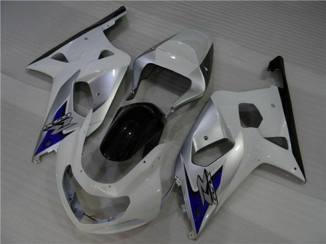 Carénage GSXR 600 / 750 K1 K2 K3 01-03 - Blanc Argent Carénage GSXR 600 / 750 K1 K2 K3 01-03 - Blanc Argent