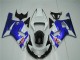 Carénage GSXR 600 / 750 K1 K2 K3 01-03 - Blanc Bleu Carénage GSXR 600 / 750 K1 K2 K3 01-03 - Blanc Bleu