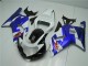 Carénage GSXR 600 / 750 K1 K2 K3 01-03 - Blanc Bleu Carénage GSXR 600 / 750 K1 K2 K3 01-03 - Blanc Bleu