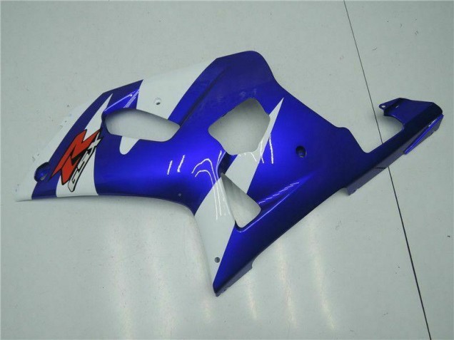 Carénage GSXR 600 / 750 K1 K2 K3 01-03 - Blanc Bleu Carénage GSXR 600 / 750 K1 K2 K3 01-03 - Blanc Bleu