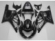 Carénage GSXR 600 / 750 K1 K2 K3 01-03 - Noir Blanc Flamme
